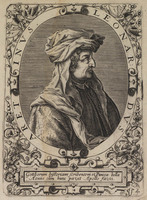 TvB G 4673
<br/>
Portret Leonardus Aretinus
<br/>
<em>Boissard, Jean Jacques (1533 - 1598)</em>